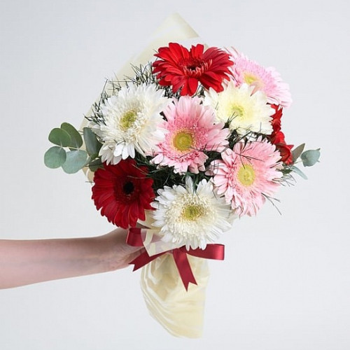 KARIŞIK GERBERA BUKETİ