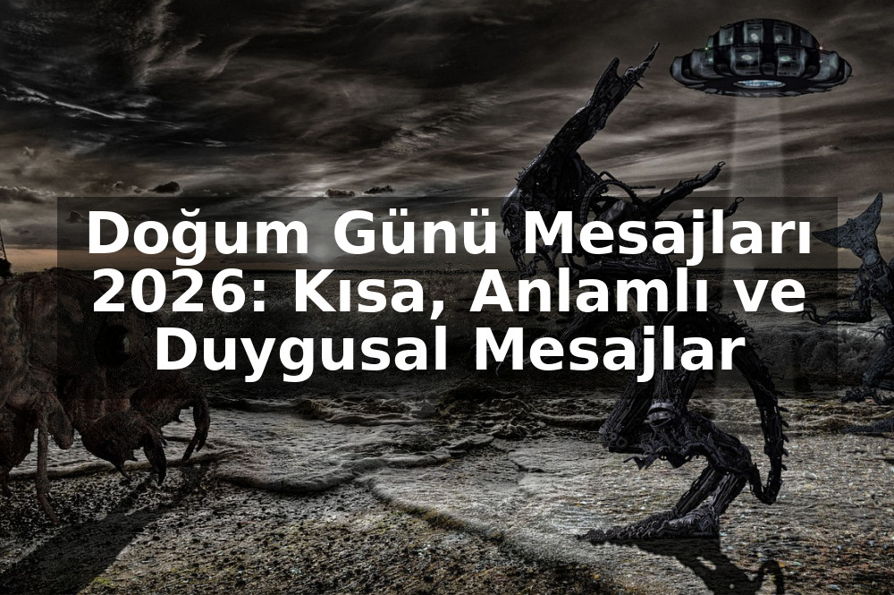 Doğum Günü Mesajları 2026: Kısa, Anlamlı ve Duygusal Mesajlar