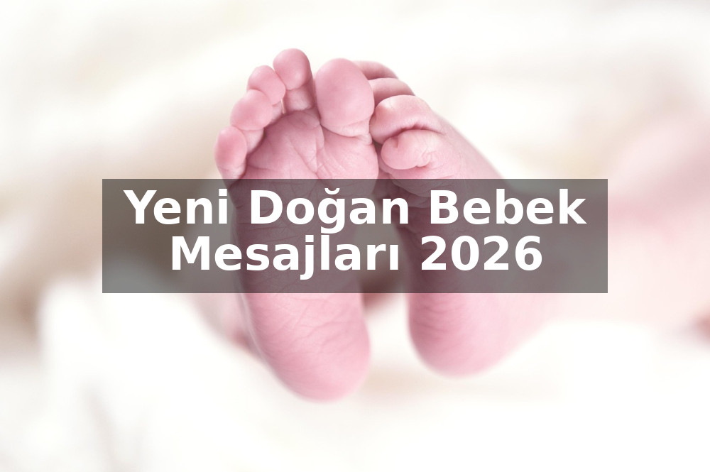 Yeni Doğan Bebek Mesajları 2026