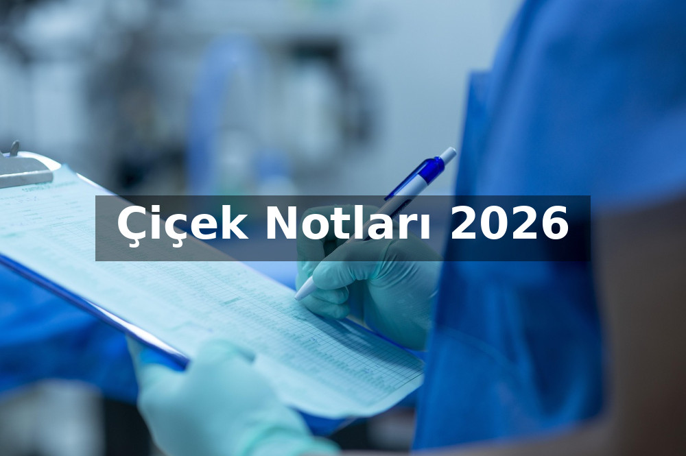 Çiçek Notları 2026