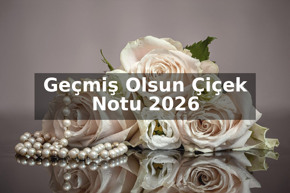 Geçmiş Olsun Çiçek Notu 2026