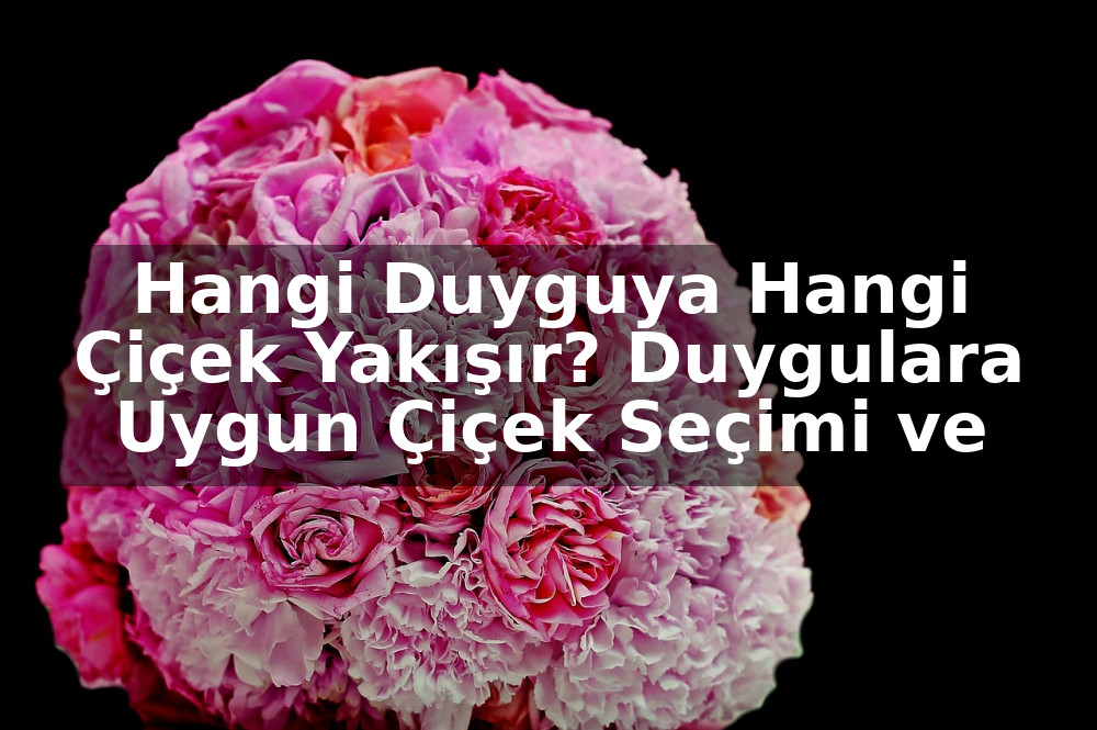 Hangi Duyguya Hangi Çiçek Yakışır? Duygulara Uygun Çiçek Seçimi ve Anlamları