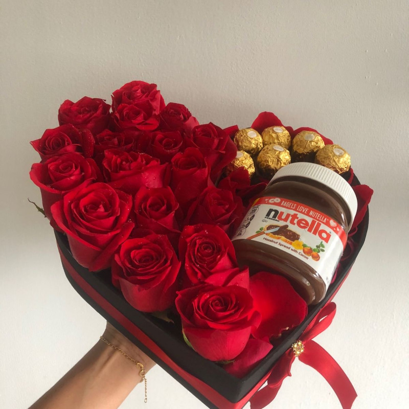 Nutella gül kutusu