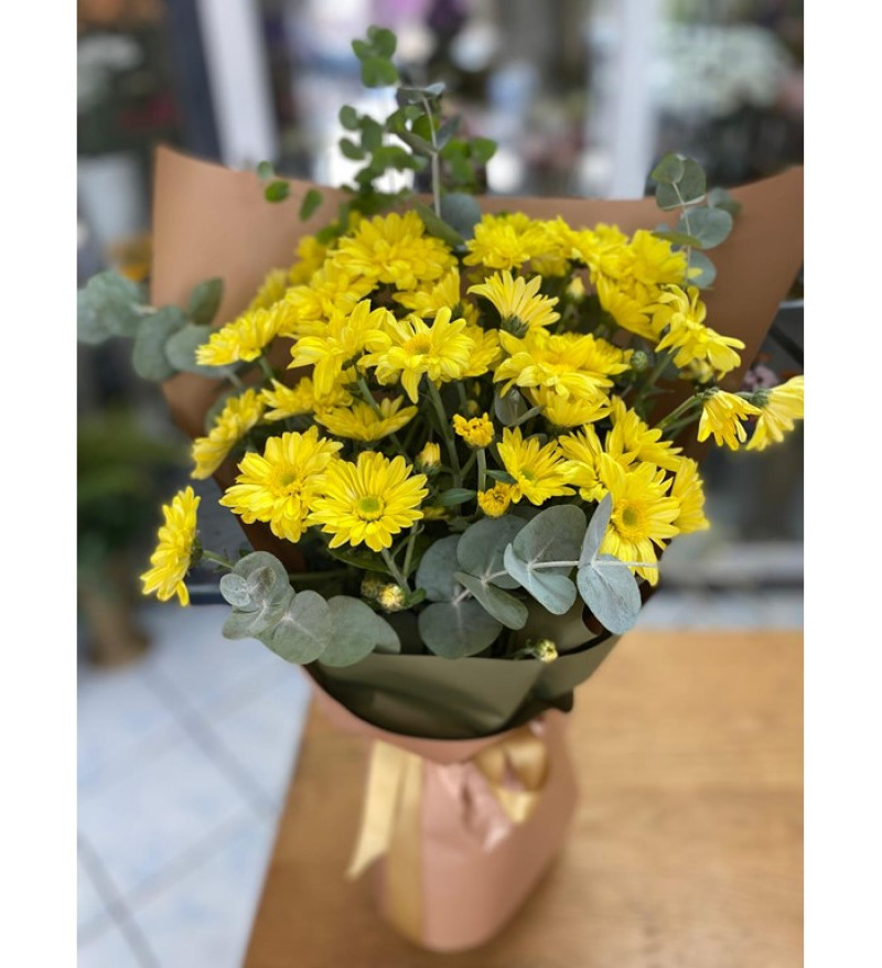 Sarı Papatya buketi 