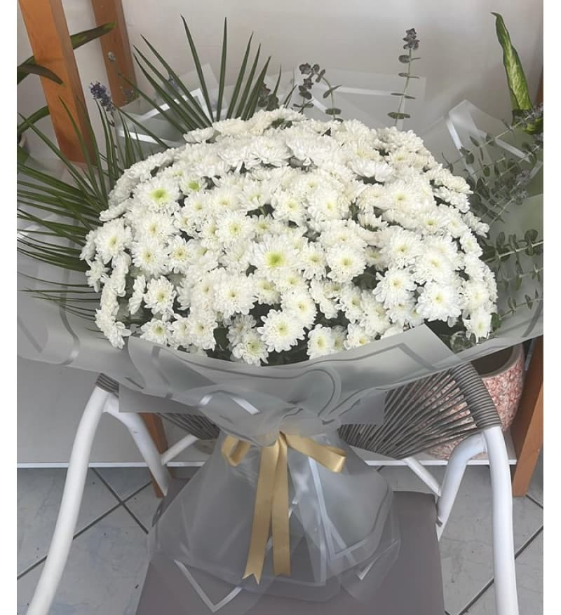 Mega Beyaz Papatya Buketi