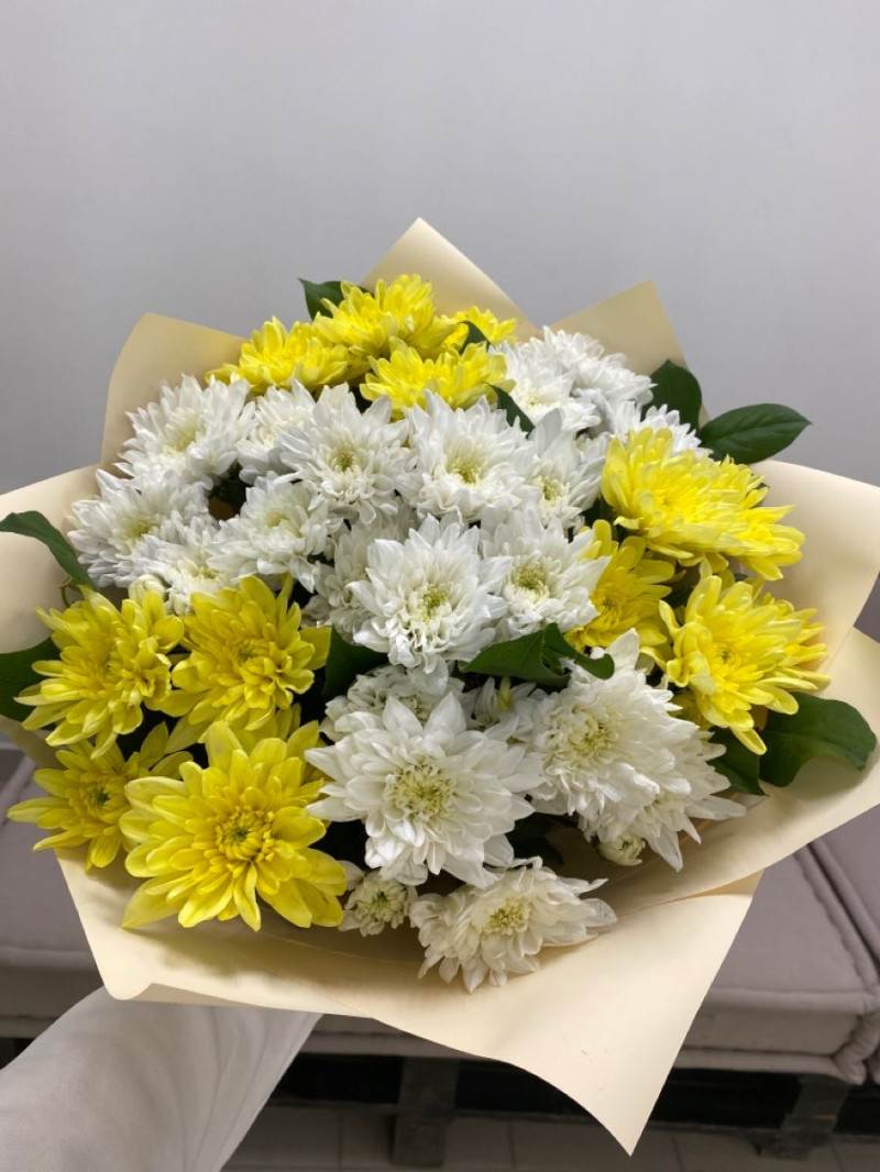 Mevsimlik çiçeklerden seni seviyorum buketi