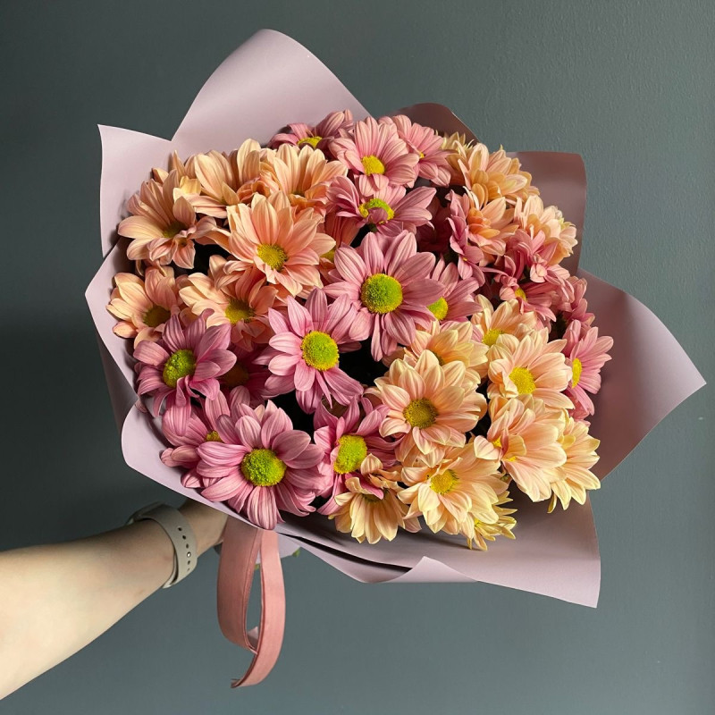 Mevsimlik çiçeklerden seni seviyorum buketi